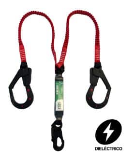 ESLINGA EQUISEG Y CON ABSORVEDOR 1.80M DIELECTRICA FLEX